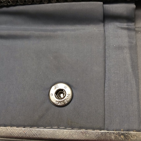 Kane M vintage (at least 30 years old) tri-fold silver plate metal mesh wallet - Picture 9 of 12